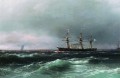 海の船 1870 ロマンチックなイワン・アイヴァゾフスキー ロシア